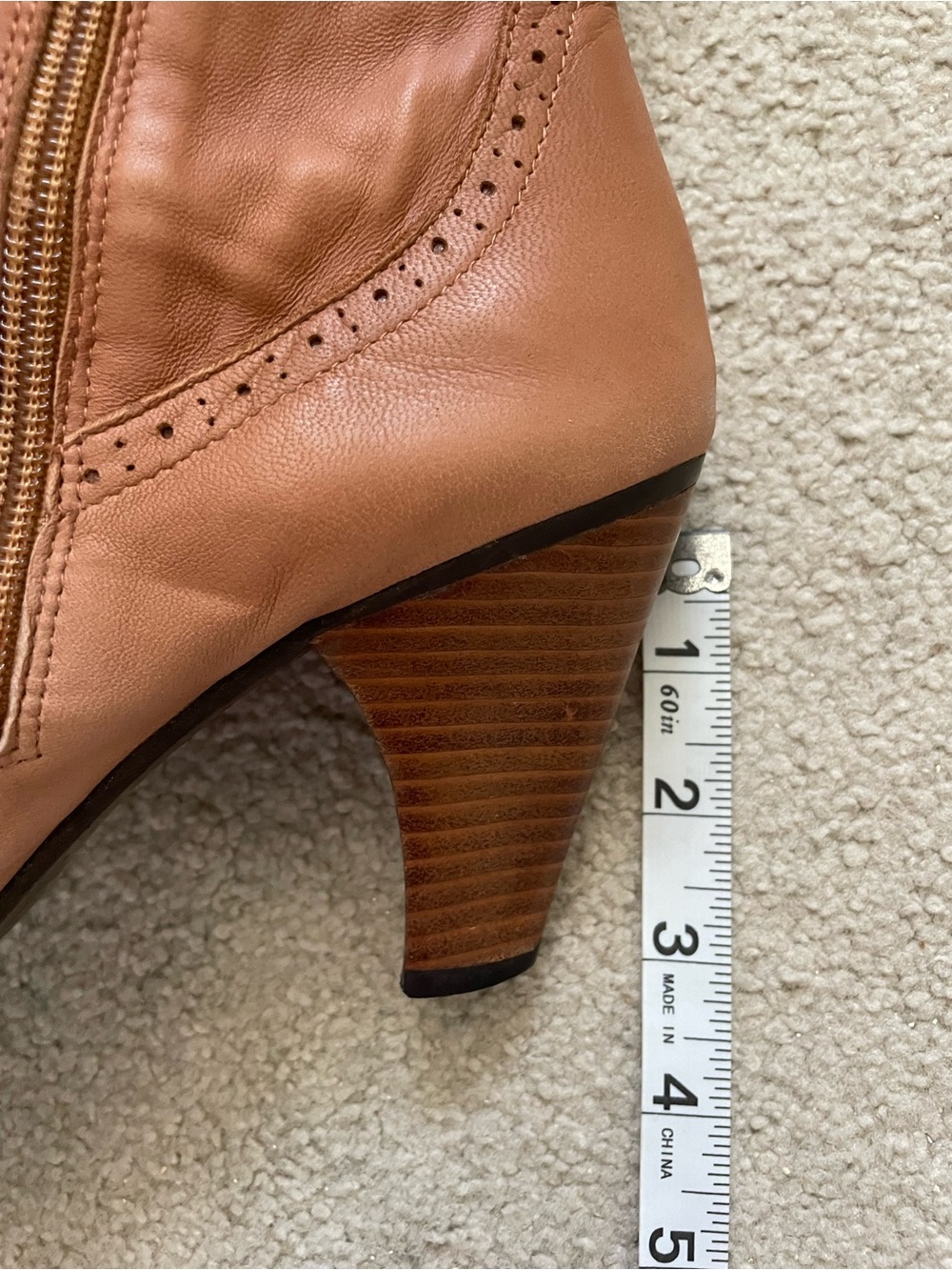 Miss L Fire All Leather Boots, Size 41 - Picture 8 of 8